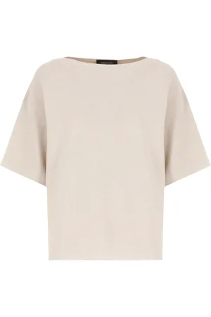 Fabiana Filippi Strik, Dame, , XS, Bomuld, bomulds sweater med lurex detaljer