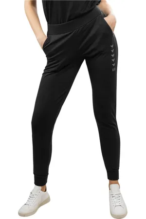 EA7 Bukser, Dame, Sort, L, Tyl, Joggers EA7 Style