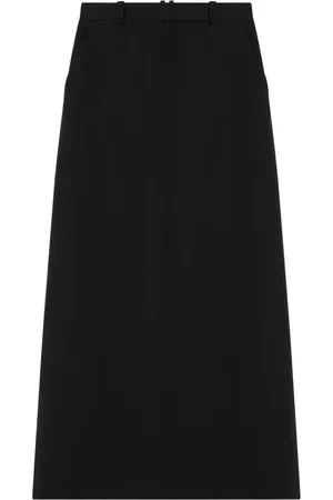 The Row Nederdel, Dame, Sort, M, Trendy Midi Nederdel