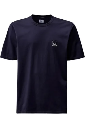 C.P. Company Top, Herre, Blå, XL, Bomuld, T-Shirt