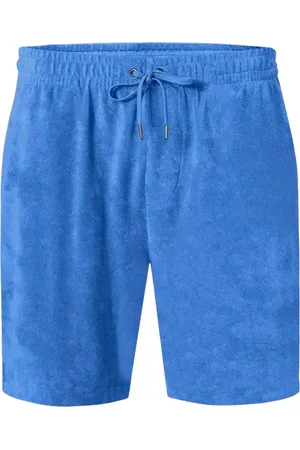 Ralph Lauren Shorts, Dame, Blå, M, Uld, Stilfulde Bermuda Shorts