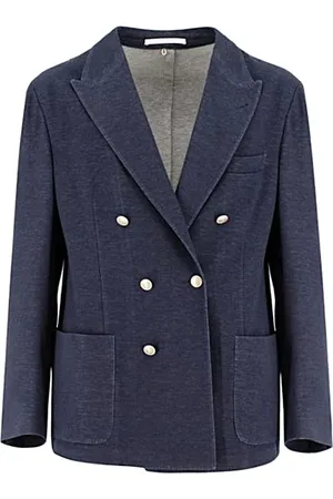 ELEVENTY Jakke, Herre, Blå, 4XL, Uld, Stilfuld Jakke