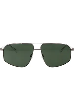Calvin Klein Tilbehør, unisex, Grå, 59 MM, Uld, Stilfulde solbriller til sommeren