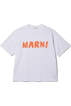 Marni Top, Dame, Hvid, M, Bomuld, Casual Bomulds T-shirt