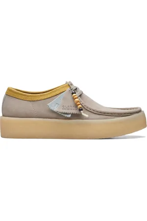 Clarks Sko, Herre, Brun, 42 1/2 EU, Uld, Wallabee Cup Stone