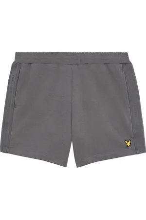 Lyle & Scott Shorts, Herre, Grå, XL, Bomuld, Tape Shorts