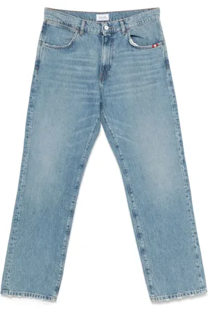 AMISH Jeans, Herre, Blå, W32, Bomuld, Blå Jeans til Mænd
