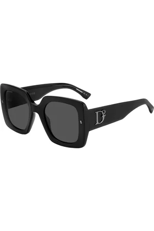 Dsquared2 Tilbehør, Dame, Sort, 53 MM, Uld, Solbriller