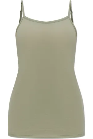 Hanro Top, Dame, Grøn, L, Bomuld, Top fra Ultralight kollektionen