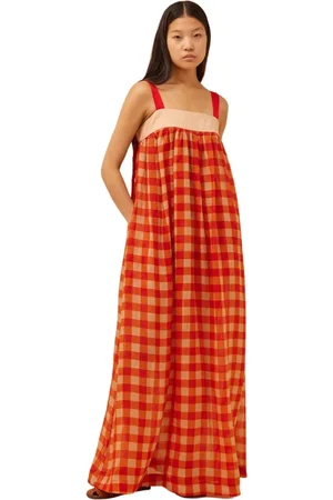 SEMICOUTURE Kjole, Dame, Flerfarvet, 2XS, Uld, Maxikjole
