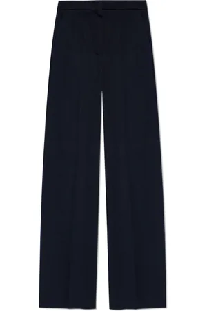 Max Mara Bukser, Dame, Blå, XS, Bomuld, Corea Bukser