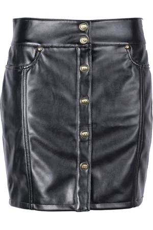 Chiara Ferragni Nederdel, Dame, Sort, S, Uld, Rock Skirt