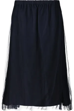 Fabiana Filippi Nederdel, Dame, Blå, M, Tyl, Tulle A-Line Nederdel