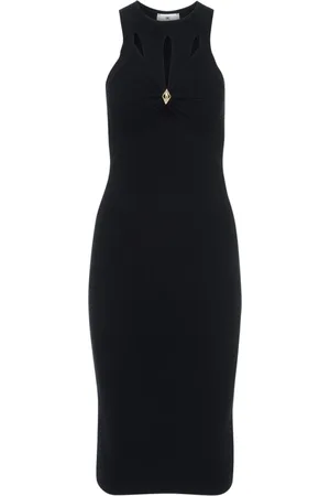 Elisabetta Franchi Kjole, Dame, Sort, S, Strikket Kjole