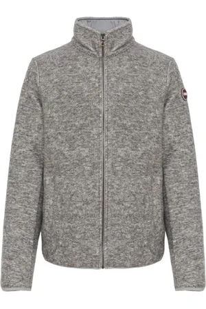Colmar Sweathshirts & Hoodies, Herre, Grå, 2XL, Uld, Uldstrikket sweater med høj hals