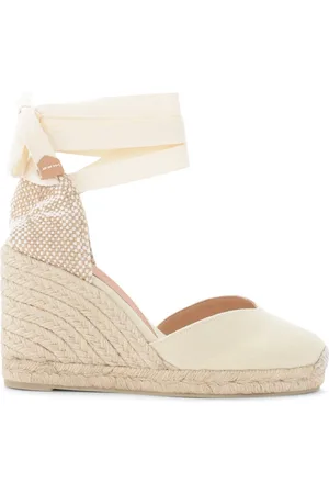 Castaner Sko, Dame, Hvid, 39 EU, Chiara Wedge Sandaler