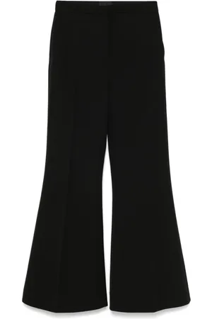 Givenchy Bukser, Dame, Sort, M, Sorte Bukser med Skjult Lukning