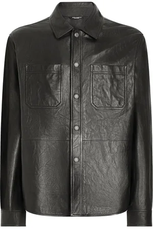Dolce & Gabbana Skjorte, Herre, Sort, 2XL, Bomuld, Afslappet Bomuldsskjorte i Sort
