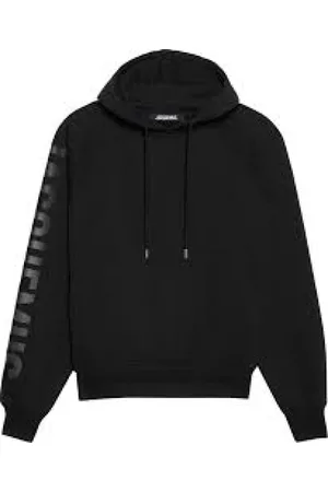 Jacquemus Sweathshirts & Hoodies, Herre, Sort, L, Uld, Stilfuld hættetrøje til et trendy look