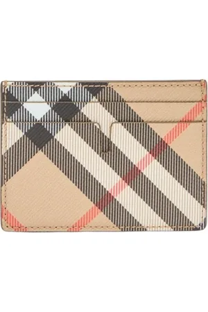 Burberry Tilbehør, Herre, , ONE SIZE, Polyester, Check Cardholder