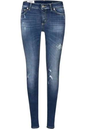 Dondup Jeans, Dame, Blå, W27, Bomuld, Tara Skinny Jeans