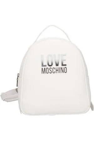 Moschino Taske, Dame, Hvid, ONE SIZE, Uld, Sporty Skuldertaske