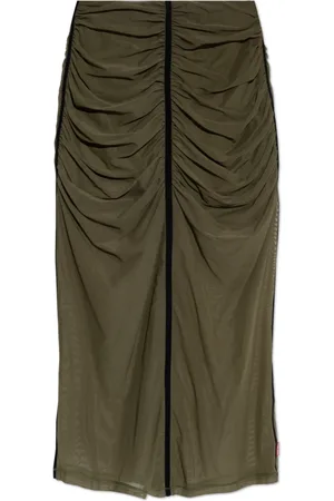 Diesel Nederdel, Dame, Grøn, XS, Skirt O-Ira