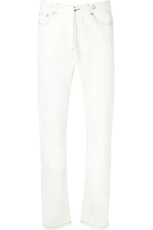 A.P.C. Jeans, Herre, Hvid, W33, Bomuld, Jean Sureau Slim-fit Jeans