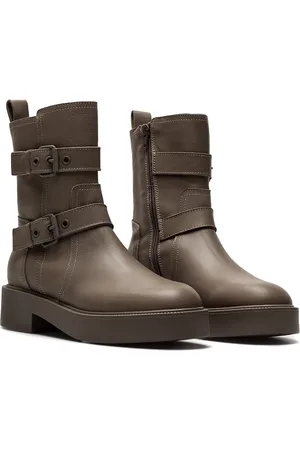 Copenhagen Shoes Sko, Dame, Brun, 37 EU, Læder, Ankelstøvler CPH 641 Vitello Fango