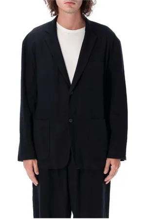 Comme des Garçons Jakke, Herre, Blå, XL, Uld, Uld Blazer