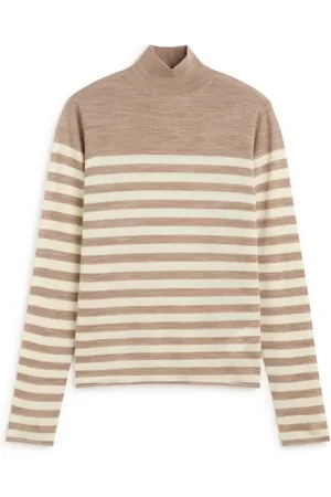 ECOALF Strik, Dame, , S, Stribet Strikket Rullekrave