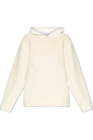 Moncler Sweathshirts & Hoodies, Dame, , S, Bomuld, Teddy Oversized Hættetrøje