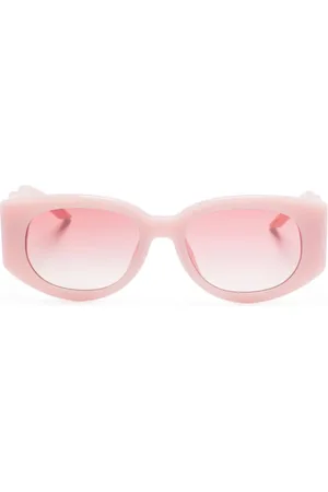 Casablanca Tilbehør, Dame, Lyserød, ONE SIZE, Uld, Rosa solbriller til kvinder