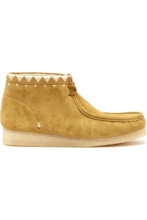 Clarks Sko, Herre, Brun, 43 EU, Wallabee Oakmoss Warmlined Støvler
