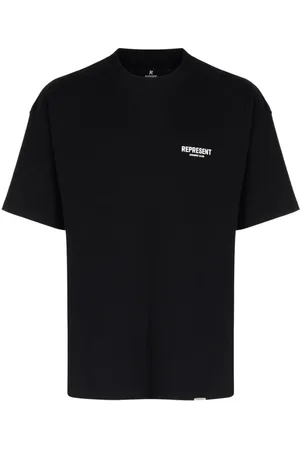 Represent Top, Herre, Sort, 2XL, Bomuld, Klub Jersey Bomuld T-Shirt