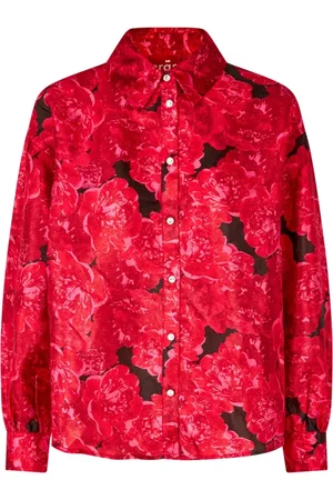 Crās Bluser & Skjorter, Dame, Rød, M, Uld, Gina Shirt