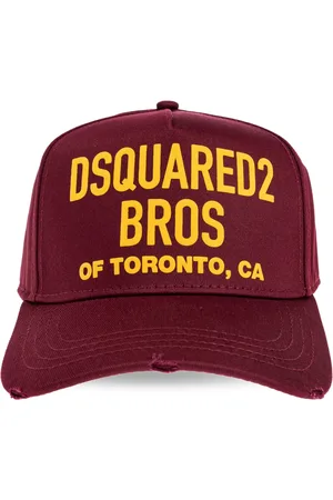 Dsquared2 Tilbehør, Herre, Rød, ONE SIZE, Bomuld, Baseball Cap