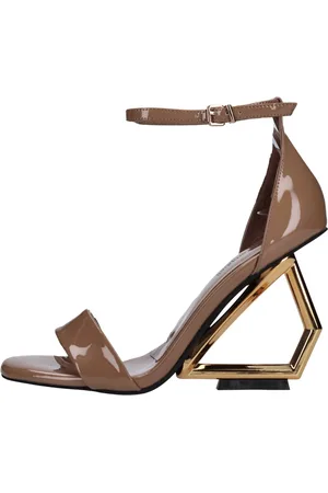 Jeffrey Campbell Sko, Dame, Brun, 38 EU, Læder, Sandaler Brun