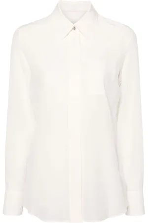 Lanvin Bluser & Skjorter, Dame, , S, Silk Crepe De Chine Skjorte