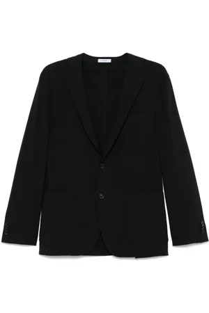 Boglioli Jakke, Herre, Sort, S, Uld, Jacket i ren ny uld