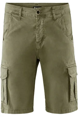 Bomboogie Shorts, Herre, Grøn, W32, Bomuld, Cargo Bermuda