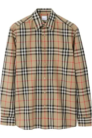 Burberry Skjorte, Herre, , XL, Bomuld, Casual Skjorte