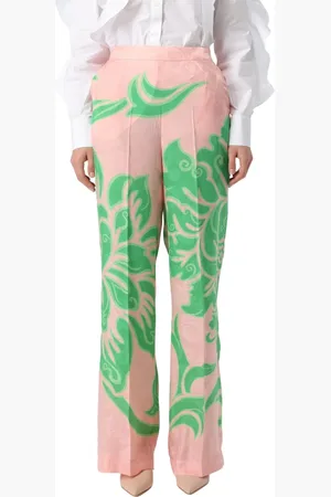 Etro Bukser, Dame, Flerfarvet, S, Uld, Stilfulde Bukser