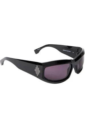 MARCELO BURLON Tilbehør, unisex, Sort, 62 MM, Geometriske Ovale Solbriller
