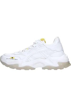 John Richmond Sko, Dame, Hvid, 38 EU, Læder, Sneakers Hvid