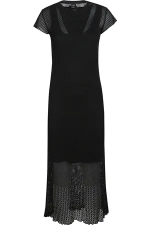 Pinko Kjole, Dame, Sort, S, Elegant Monviso Kjole til Kvinder