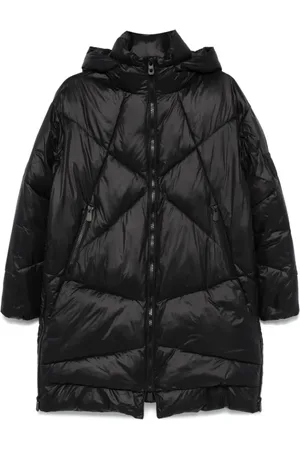 Pinko Frakke, Dame, Sort, L, Sort Polstret Jakke Aw24