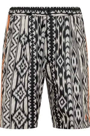 MARCELO BURLON Shorts, Herre, Sort, M, Uld, Bermuda Shorts