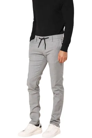 Masons Bukser, Herre, Grå, 2XL, Uld, Milano Jogger Pants