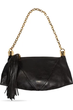Chloé Taske, Dame, Brun, ONE SIZE, Uld, Skuldertaske Foulard Small